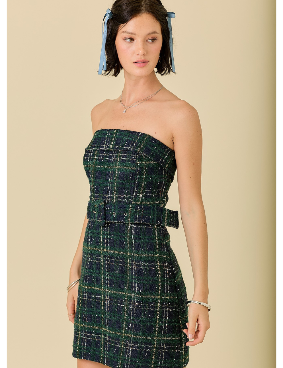 PlaidStraplessTweedDress..png