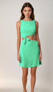 Austin Sleeveless Cutout Mini Dress