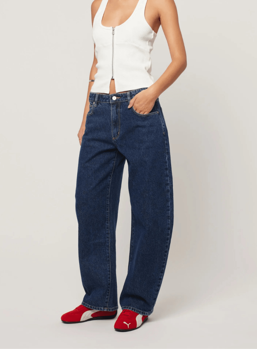 95 Mid Barrel Jean Tara