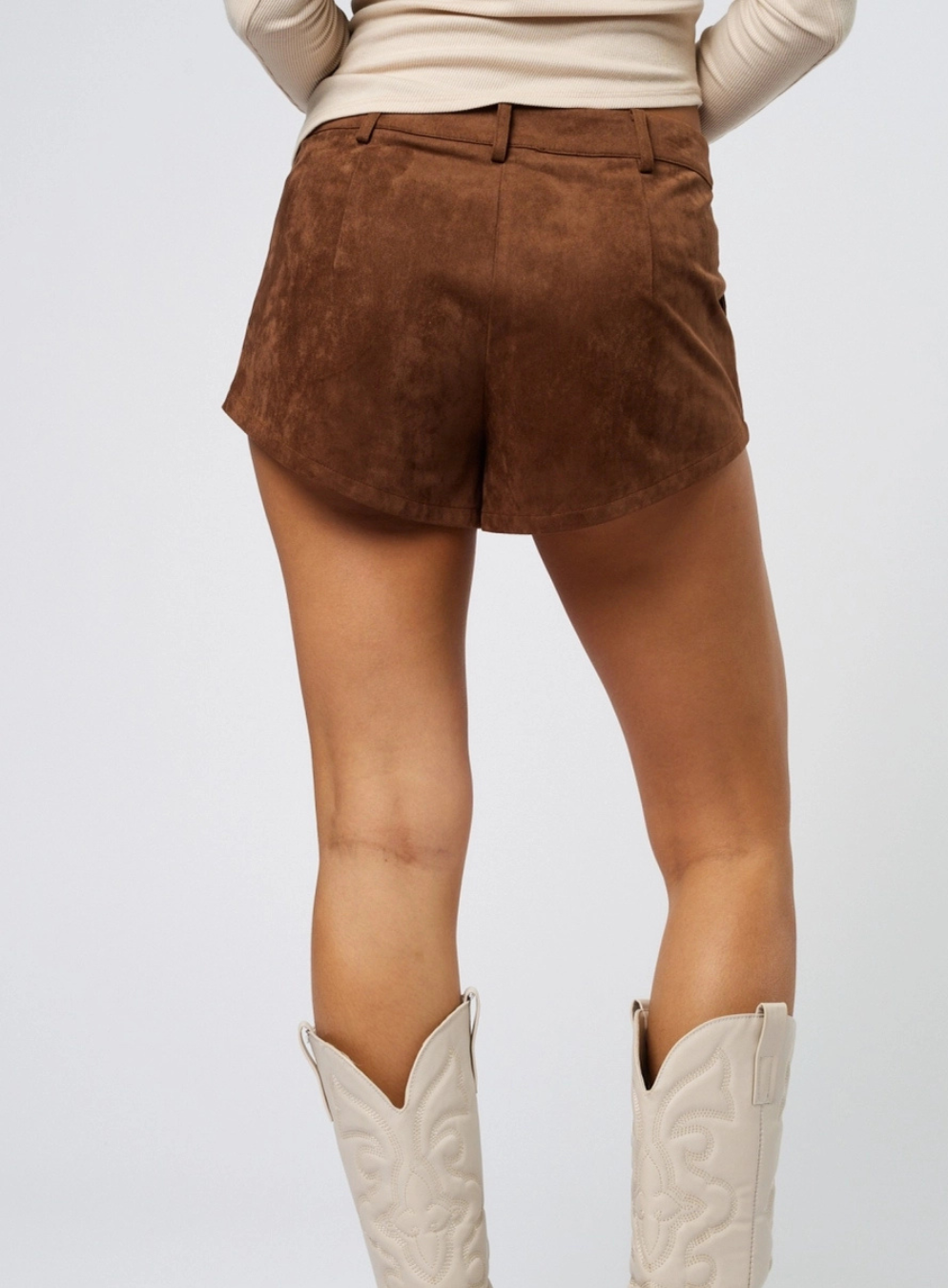 Aria Suede Shorts