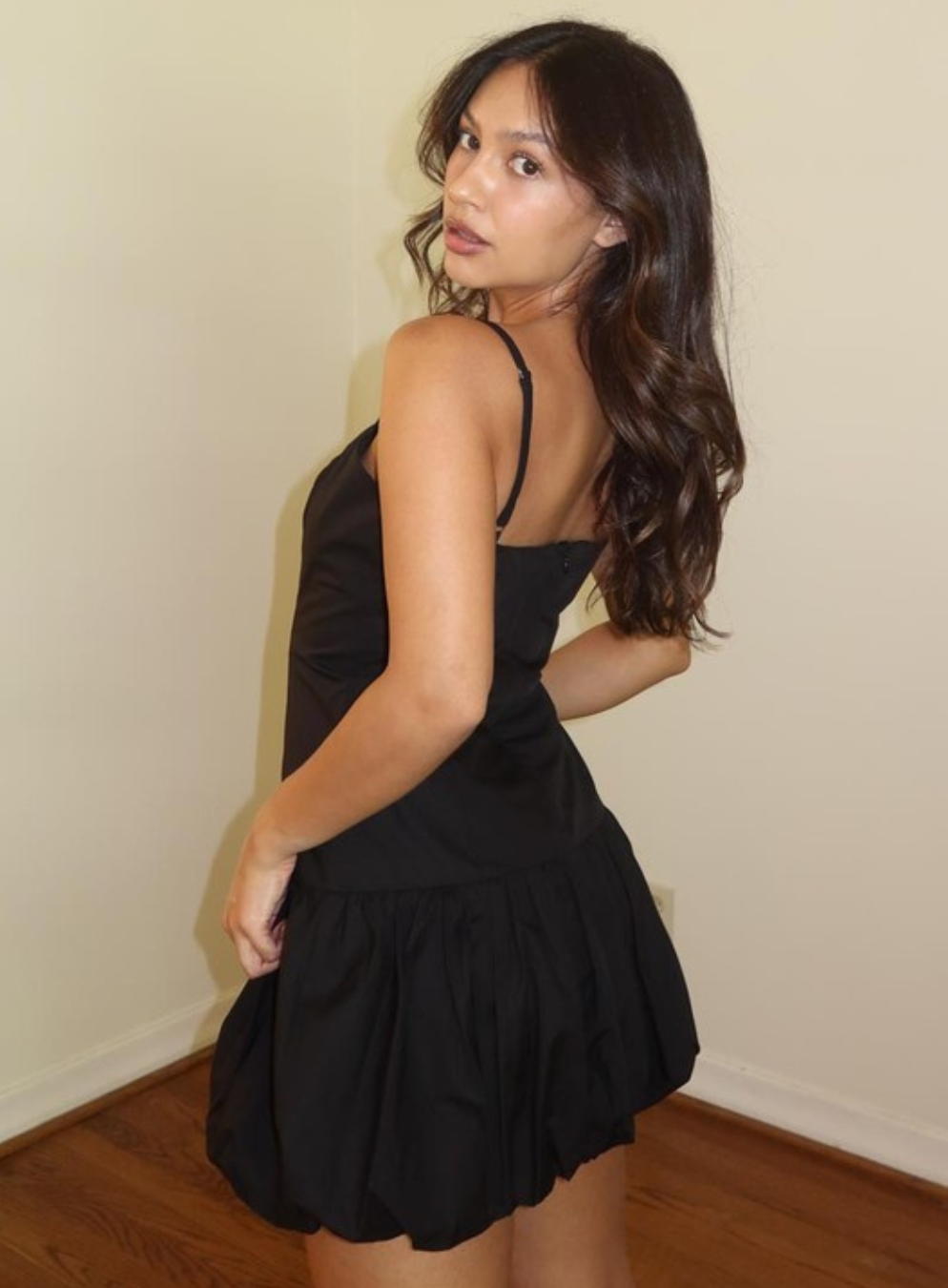 Balloon Skirt Mini Dress S Balloon Skirt Mini Dress S