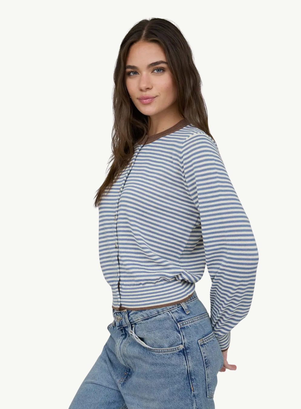 Camden Stripe Cardigan