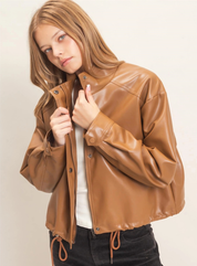 Cameron Faux Leather Jacket