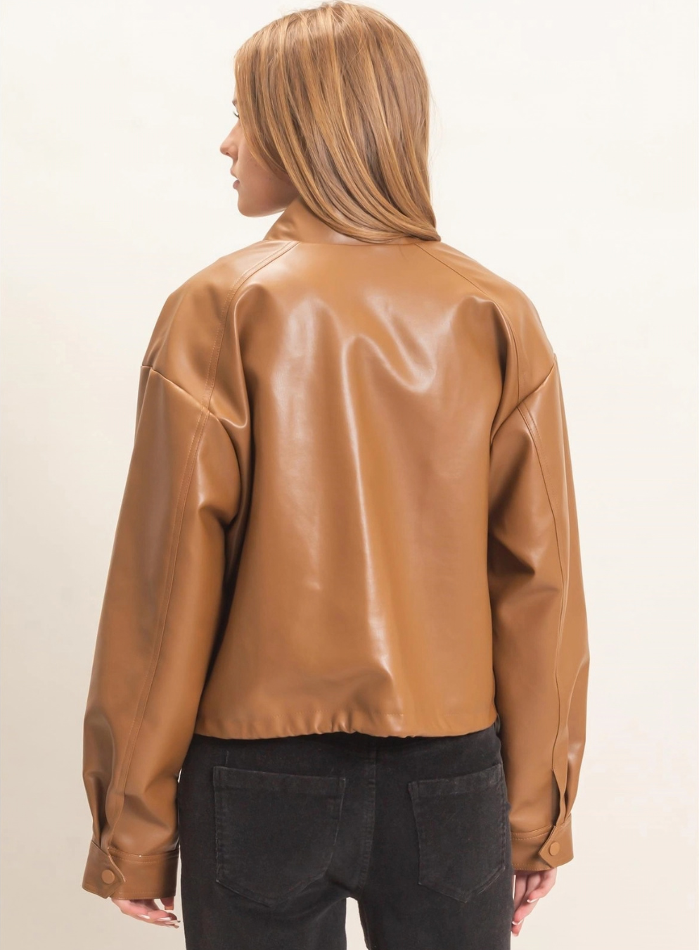 Cameron Faux Leather Jacket