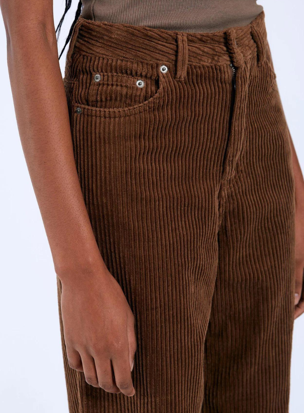 Dr. Denim | Donna - Brown Corduroy