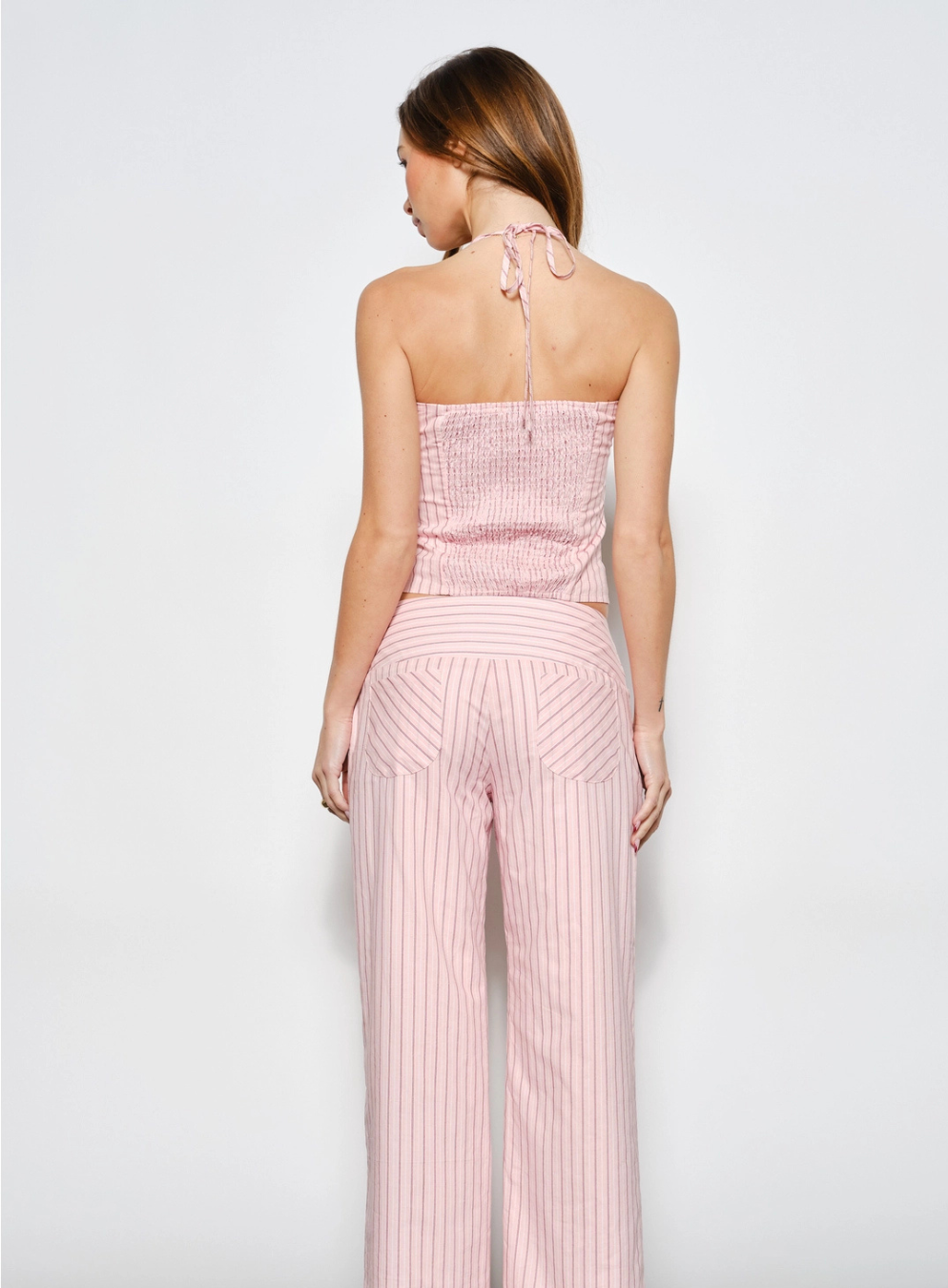 Estelle Striped Halter Top