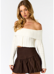 Flared Bubble Skirt