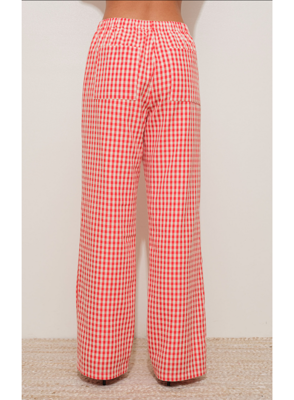Gingham Relaxed Pants