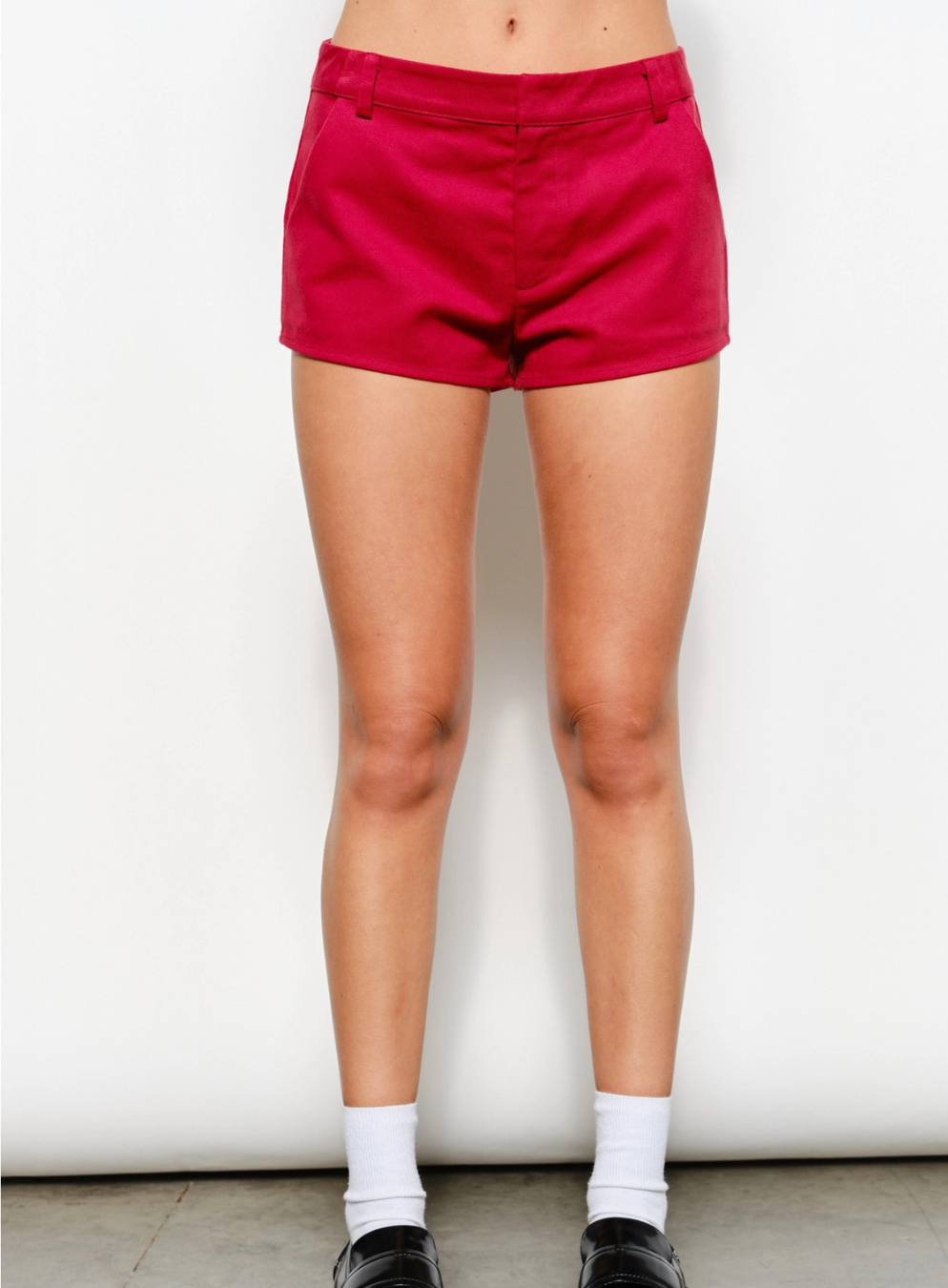 Harley Micro Shorts | Red