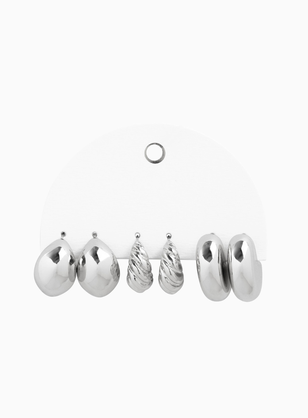 Bold Jumbo Layered Hoops (Set of 3)