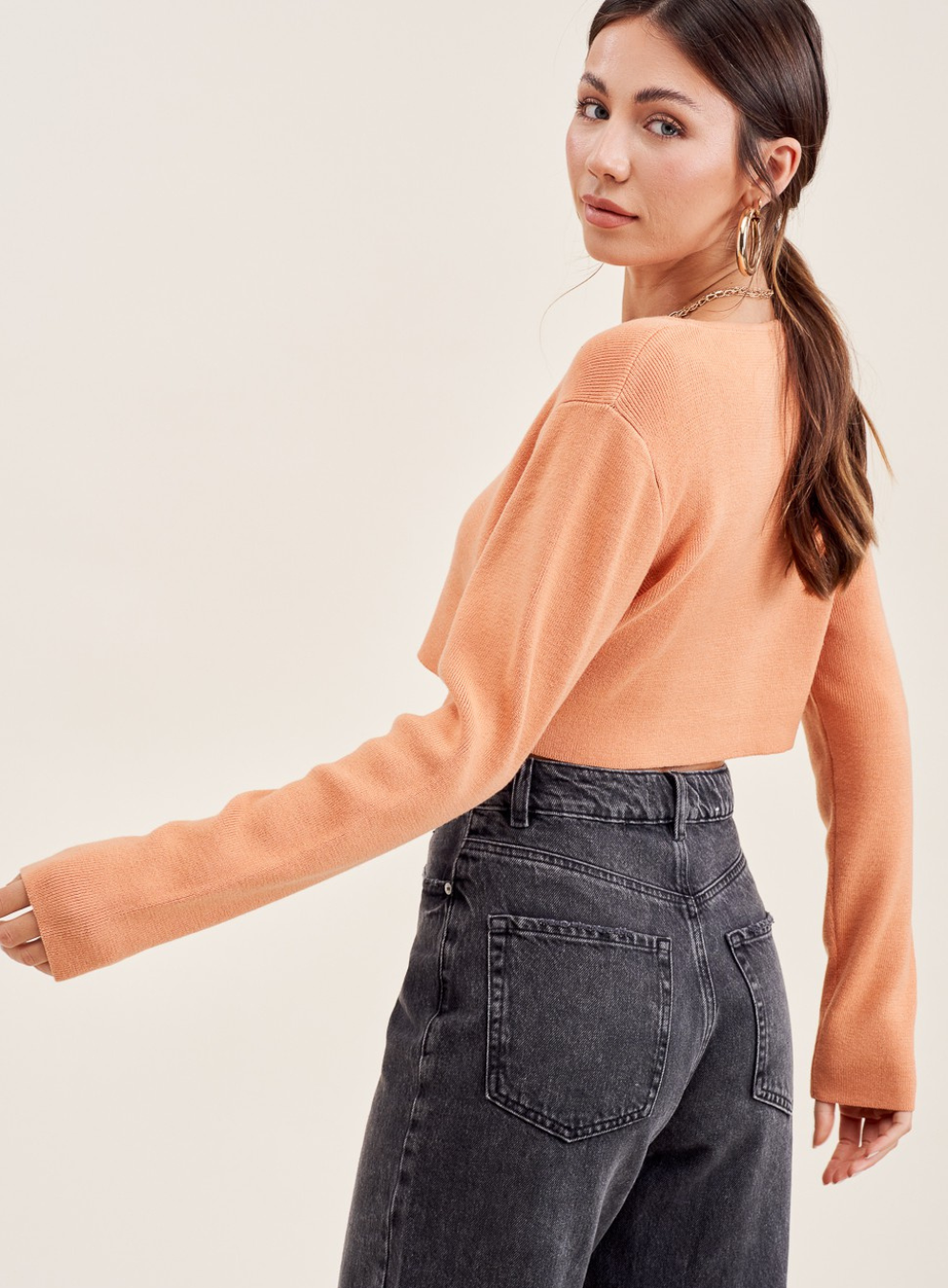 Kelly Sweater in Pumpkin
