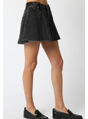 Marie Denim Flare Skirt