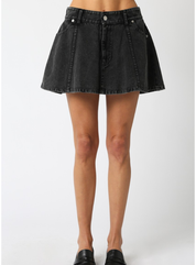 Marie Denim Flare Skirt