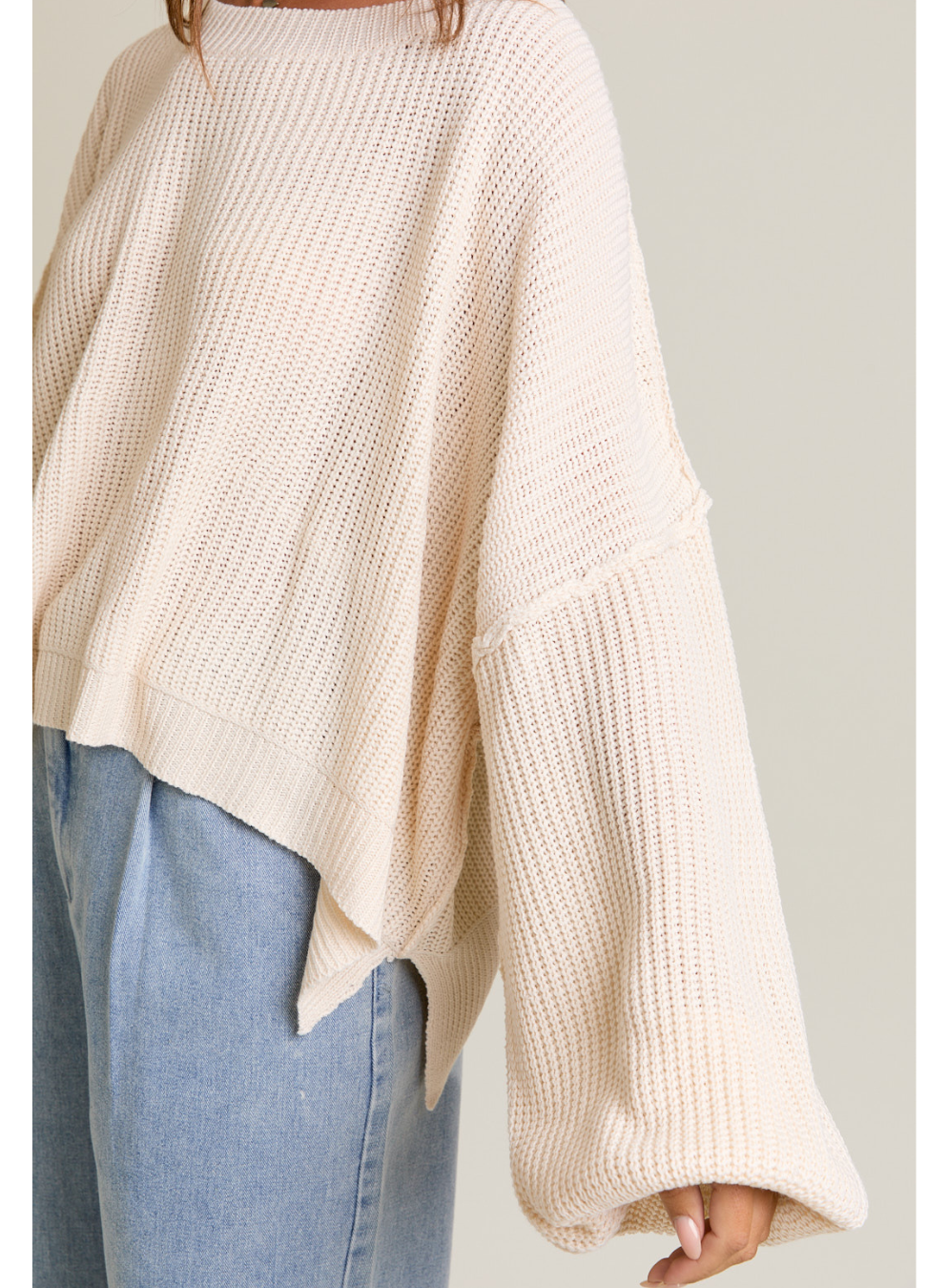 Pauline Mock Neck Sweater