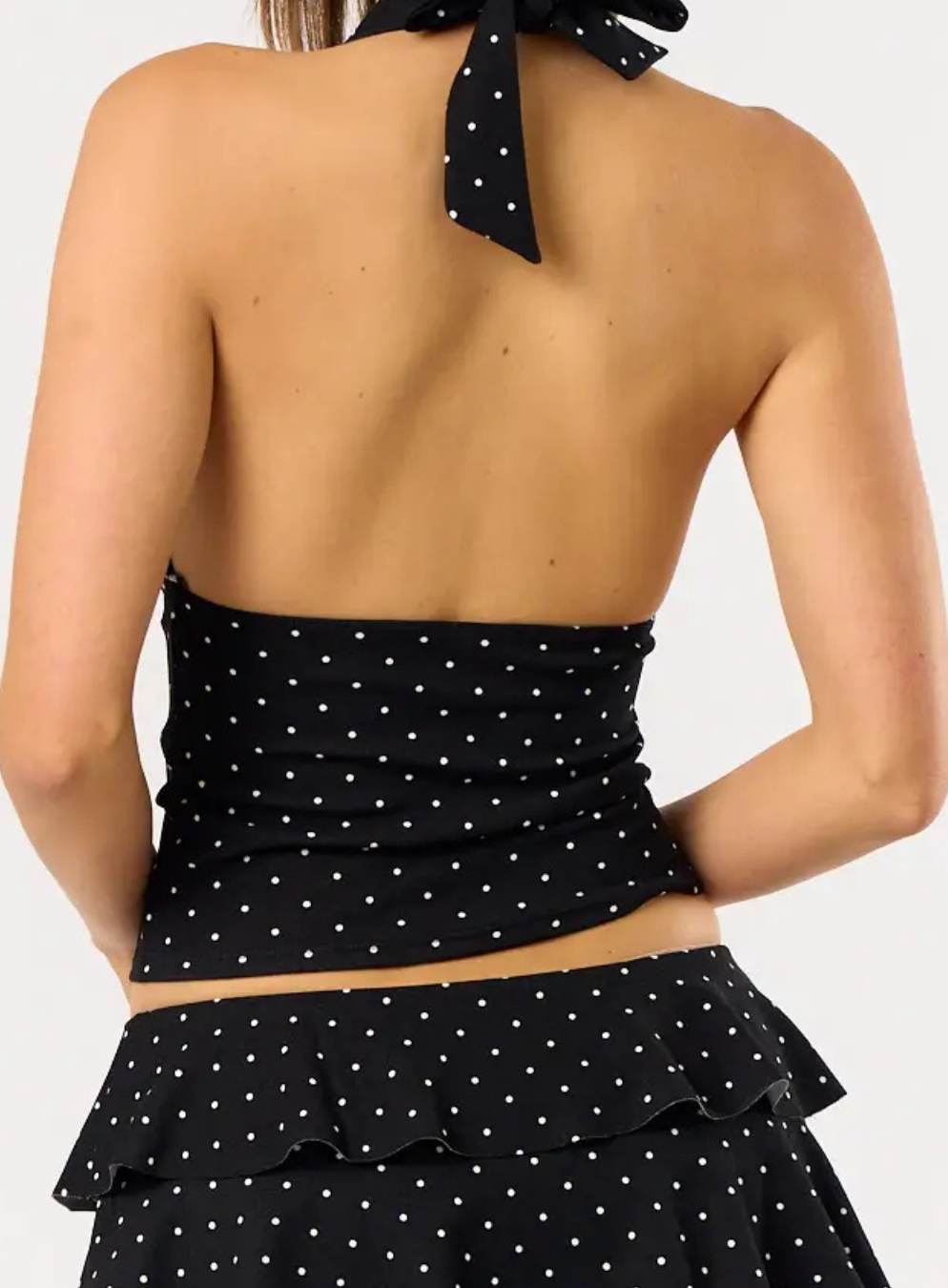 Polka Dot Halter Top