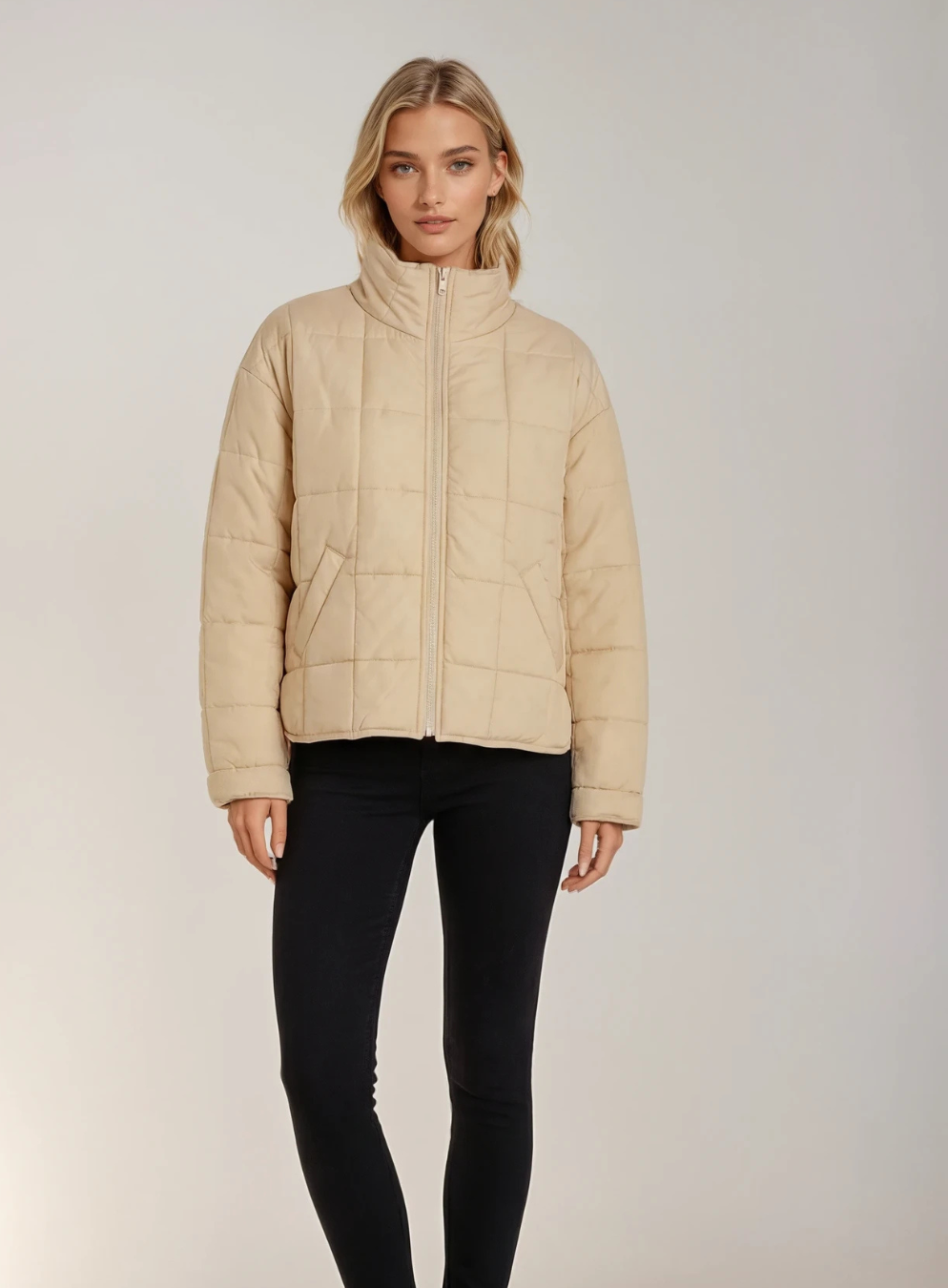 Quilted Puffer Jacket
