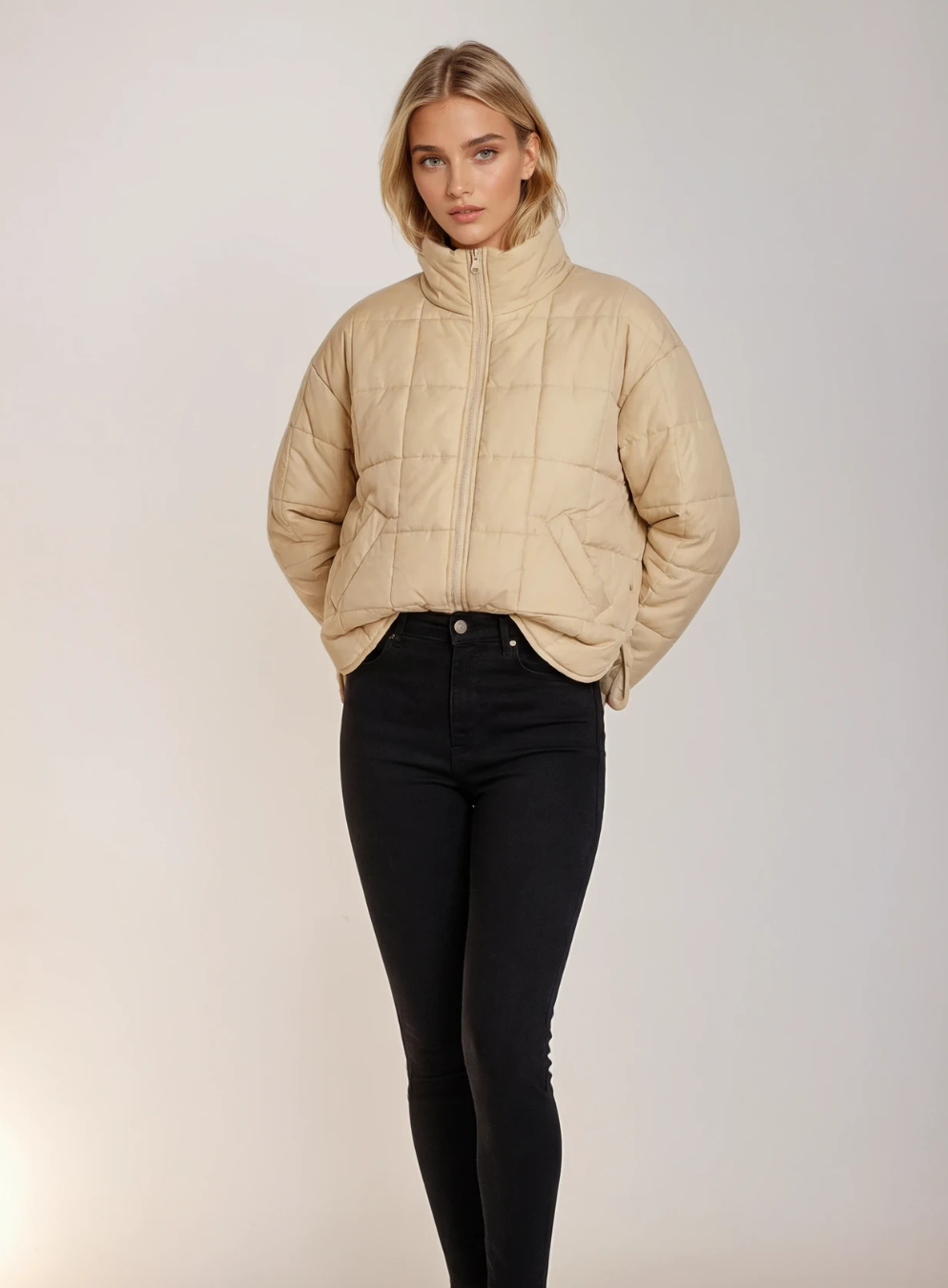 Quilted Puffer Jacket