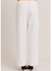Relaxed Cotton Drawstring Pants