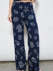 Sammy Shell Print Pants