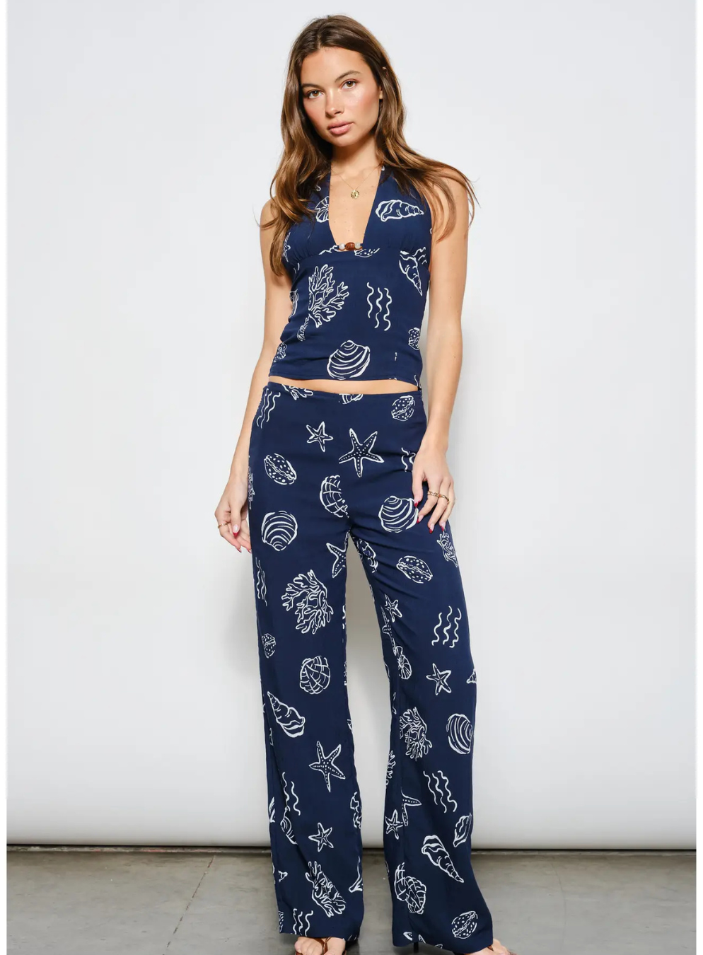 Sammy Shell Print Pants