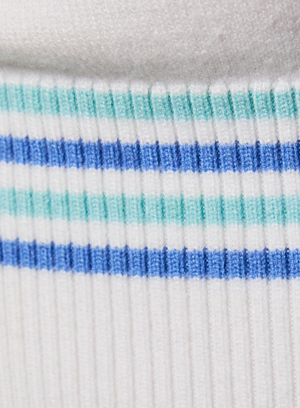 Sienna Striped Mid Rise Knit Sweater Pants