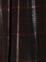 Velvet Collared Sleeveless Mini Dress