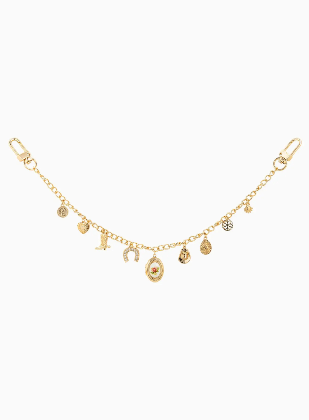 Western Ceramic Locket Chain