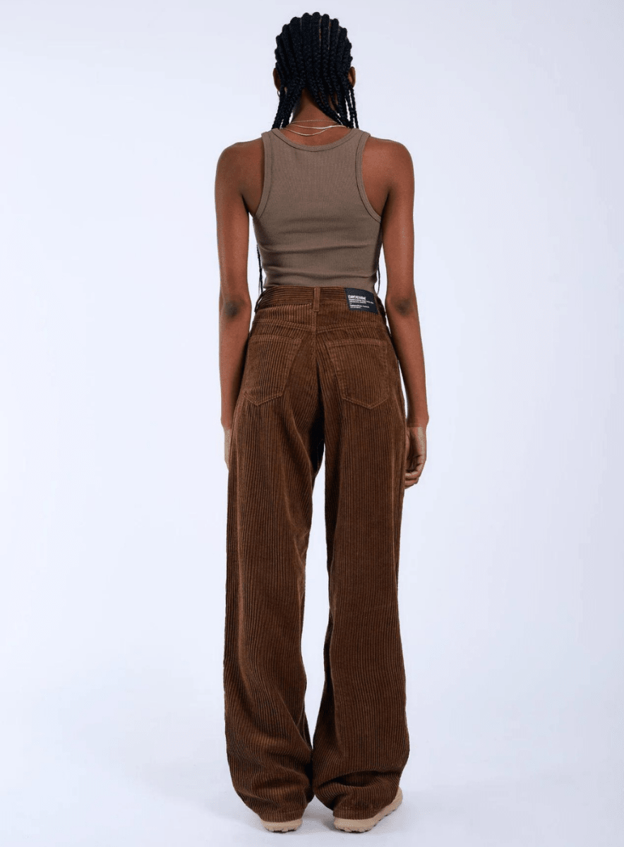 Dr. Denim | Donna - Brown Corduroy