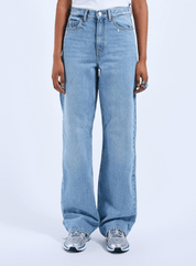 Dr. Denim | Echo Wide Leg in Blue Jay