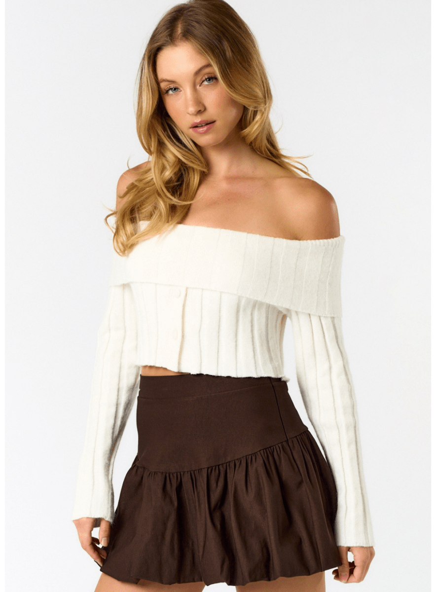Flared Bubble Skirt