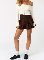 Flared Bubble Skirt