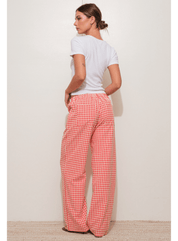 Gingham Relaxed Pants