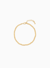 Golden Pearled Trio Bracelet Set