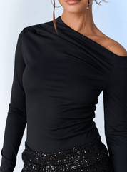 Grace Asymmetrical Neck Top