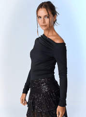 Grace Asymmetrical Neck Top
