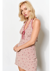 Gracie Halter Neck Mini Dress
