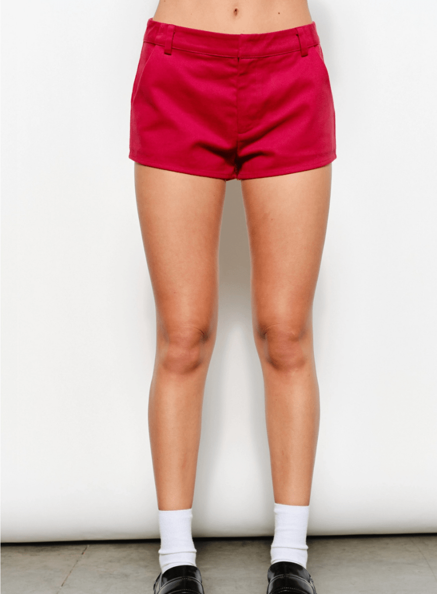 Harley Micro Shorts | Red