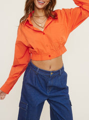 Keilani Top in Orange - Highly Praise
