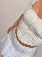 Leni Stitch Skirt | Pleated Style
