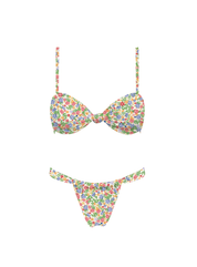 Meet Me In July Floral Garden Bikini Set