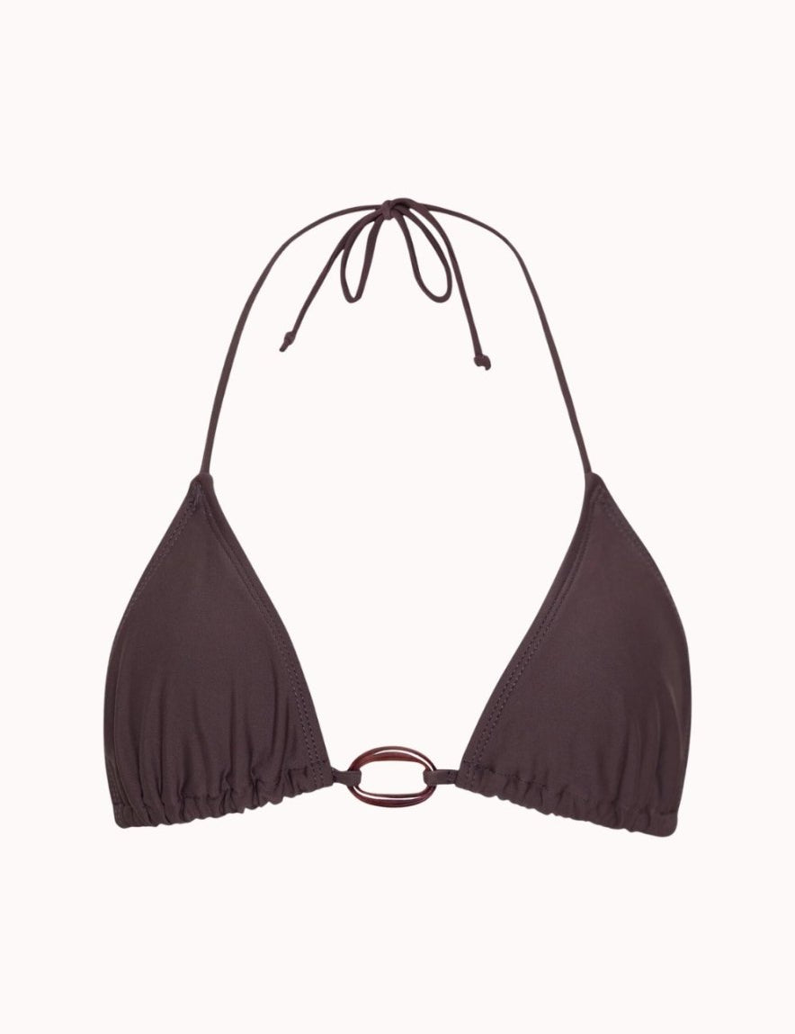 Pami Bikini Top In Coffee - Highly Praise