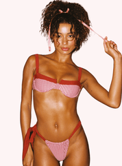 Parker Bikini Set - Red Gingham