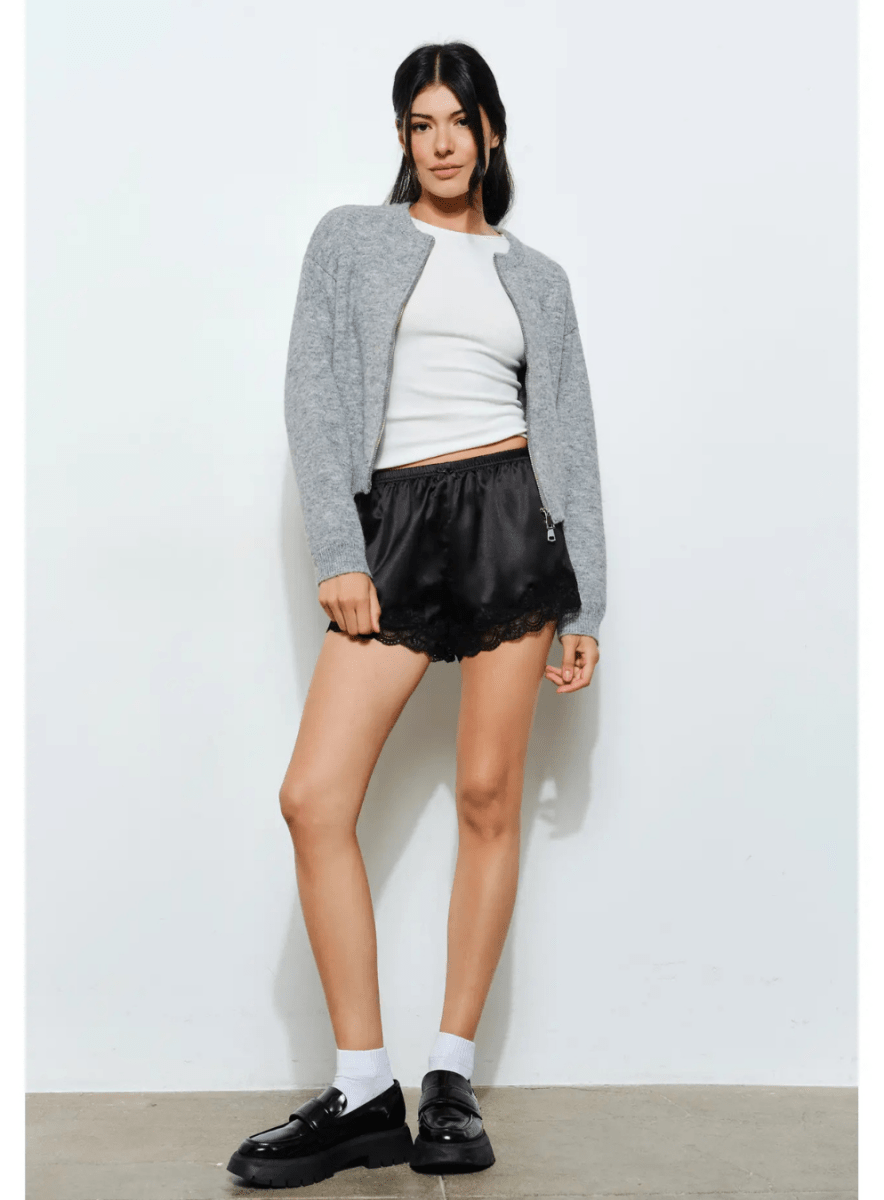 Parker Zip Cardigan