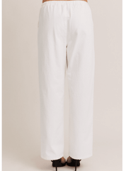 Relaxed Cotton Drawstring Pants