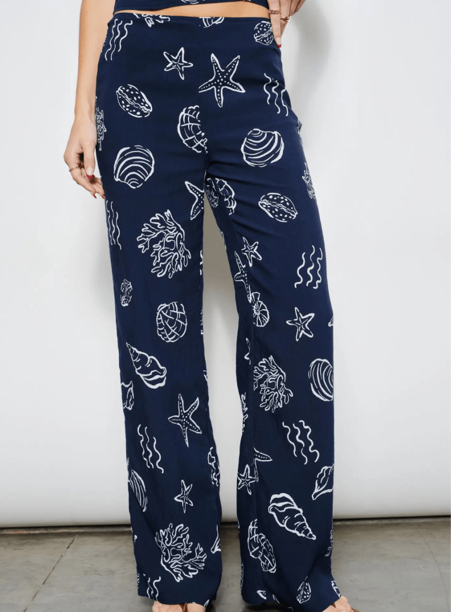 Sammy Shell Print Pants