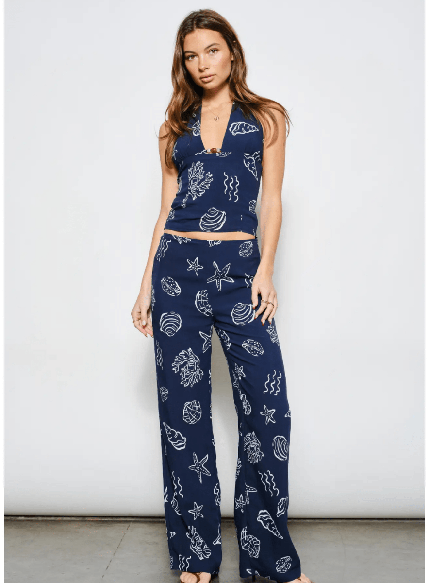 Sammy Shell Print Pants