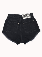 Shortie Shorts In Charcoal - Highly Praise