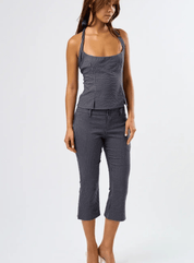Striped Capri Pants