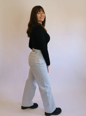 The Ragged Priest - Organic Dad Jean in Stonewash - Highly Praise